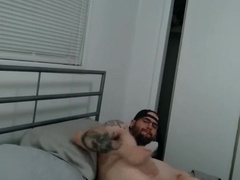 Kinky Hetero Man Plows himself in the Donk with a ten Inch Fuck Stick