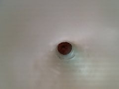 Uncut cock cums loudly inside fleshlight ice