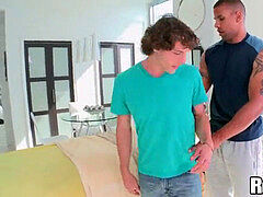 School guy Gets massage On knead gay