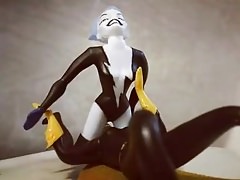 Figure bukkake livewire batgirl threesome