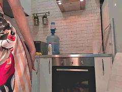 Big booty and small tits petite teen teasing on kitchen: Big Ass, Amateur  Babe Porn