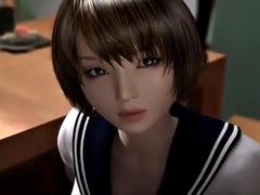 3d erotic: Big Tits, Blowjob  Japanese Porn