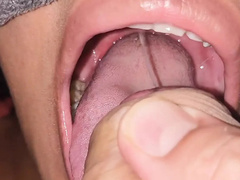 Stel, Sperma in mond, Hd, Huisgemaakt, Naakt, Zuigen, Tiener, Toilet