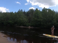 素人, ブロンド, エロティック, 女, 自家製, 裸, 公共, 妻