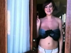 Outdoor boobs play with a slutty short-haired girlfriend Valory Irene