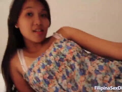 Asiatique, Grosse bite, Gros seins, Queue, Philippine, Bite énorme, Chatte, Adolescente