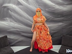 Arabisch, Grosser schwanz, Blasen, Hardcore