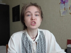 ブロンド, 女, 現実, ロシア人, 喫煙, フェラする, 教師, オッパイの