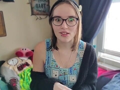 Stone Girl Bra And Pantie Tease + Pack A Bowl With Me - Izzyhellbourne