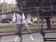 TEENFIDELITY Little Goth Charlotte Sartre Assfucked