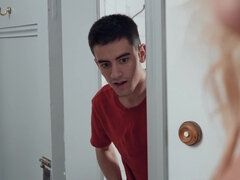 Bad, Grosse titten, Blondine, Betrug, Milf, Mutti, Reiten, Dusche