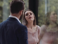 Lieveling, Bruinharig, Lul, Handbeurt, Zoenen, Klein, Tiener, Tieten likken