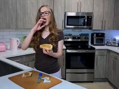 Jillian Jansen Blows Daddy During Quarantine - Day 1 Taboo Sex