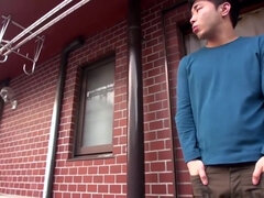 Leie, Asiatisch, Braunhaarige, Behaart, Absätze, Milf, Nippel, Flotter dreier