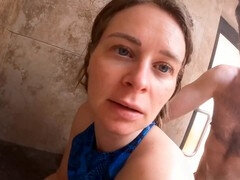 Amateur, Sucer une bite, Bondage, Couple, Tir de sperme, Fait maison, Esclave, Toilettes