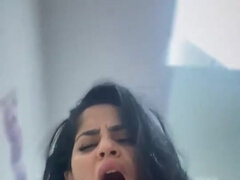 Cul, Dingue, Indienne, Chatte, Nénés, Mouillée