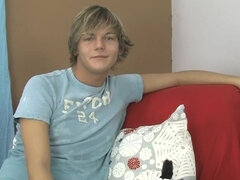 Dillon Samuels finds a fleshlight and starts masturbating