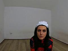 Nymphomaniac Maid Cleans an Abandoned House Ep 257