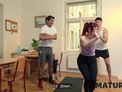 Tetas grandes, Hd, Maduro, Madres para coger, Tetas naturales, Desnudo, Pelirrojo, Maestra