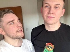 Enthousiasteling, Grote lul, Pijpbeurt, Gevangen, Stel, Groep, Buiten, Gezichtspunt