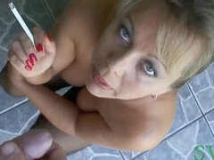 素人, アメリカ人, エロ熟女, 口内発射, 手コキする, オマンコ, 喫煙, 義母