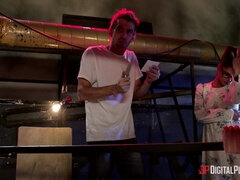 Bonnie Rotten in Darkly Seductive Horror Hotel Scene