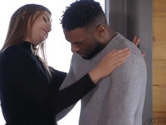 美人, 茶髪の, 古典, イマラチオ, Hd, 異人種間, 剃毛, オッパイの