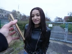 German Scout Casting First Time 18 Year Old Latina Teen Agatha Santos Big Natural Saggy Tits Fucked Hard