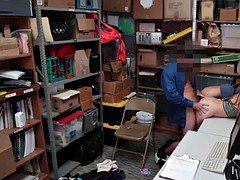 Teens Charity and Zoey fucked for stealing