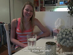 Czech Streets 104: Martina the Snapchat girl