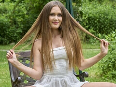 Impeccable Una's fingering movie