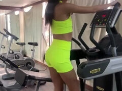 Personal Trainer Katty West Tries New Exercises & Gets Intimate in the Gym