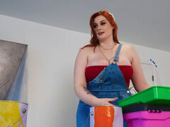 Serene Siren eating out and fingering the thick Abigaiil Morris