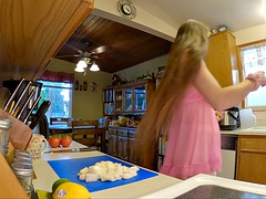 茶髪の, おむつ, 下着, 淫乱熟女, 乳首, ピアス, オッパイの, 妻