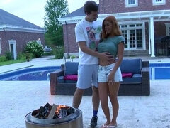 Dude takes her hard and takes her from her own man