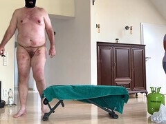 Amateur, Sadomasoquismo, Dominación, Alemán, Casero, Amante, Desnudo, Nalgadas