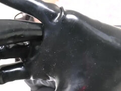 Braunhaarige, Füsse, Weibliche domination, Handschuhe, Maske, Reif, Herrin, Bestrafung