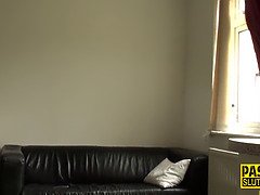 Chubby goth milf gets pounded and deepthroats