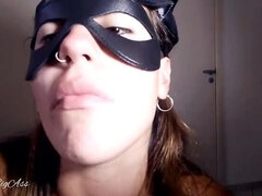 素人, エクストリーム, 自家製, レザー, ポリス, ハメ撮り, スペルマ, ゴックンする