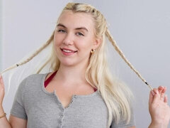 Amateur, Culo grande, Tetas grandes, Rubia, Consolador, Penetracion con dedos, Solo, Juguetes