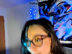 Littlee33 Riding dildo: Big Ass, Solo  Masturbation Porn