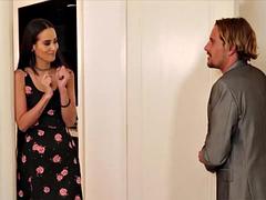 Lieveling, Bruinharig, Sperma, Latijnse vrouw, Mager, Swinger, Tiener, Tieten likken