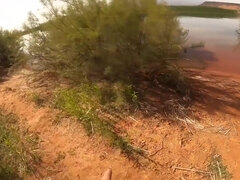 Playa, Mamada, Corridas, Polla, Desnudo, Al aire libre, Público, Voyeur