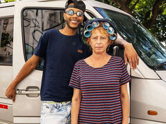 Grosse bite, Bus, Couple, Hd, Monstre, Rousse roux, Chevaucher, Rugueux