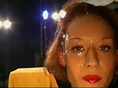 Sucer une bite, Tir de sperme, Queue, Faciale, Allemand, Orgie, Rousse roux, Rétro ancien