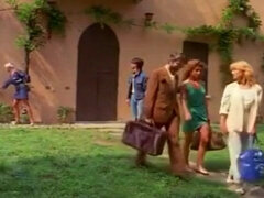 ブロンド, 黒人, フランス人, 下着, オージー, ヴィンテージ