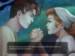 Let's play a dating simulator roleplay game with big boobs and hot action