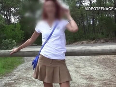 Cul, Plage, Exhib, Français, Petite femme, Public, Chatte, Rasée