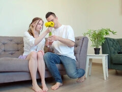 Анальный секс, Большой член, Блондинки, Минет, Семяизвержение, Пальцем, Подружка, Хд