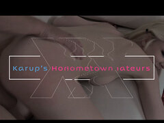 Cuarto de baño, Consolador, Inserción, Masturbación, Coño, Flaco, Tatuaje, Tetas